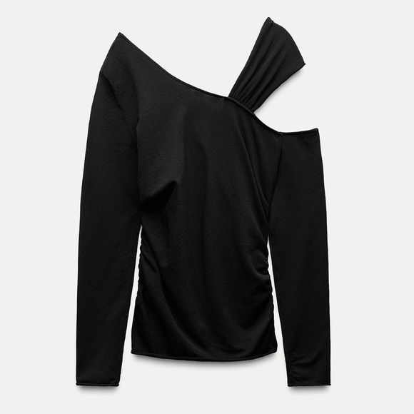 NWT ZARA CIT OJT KNOT TOP SIZE M - Picture 10 of 12